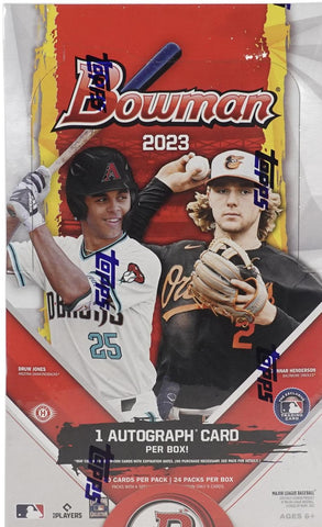 2023 Bowman Baseball - HOBBY- 3 Box PYT #10