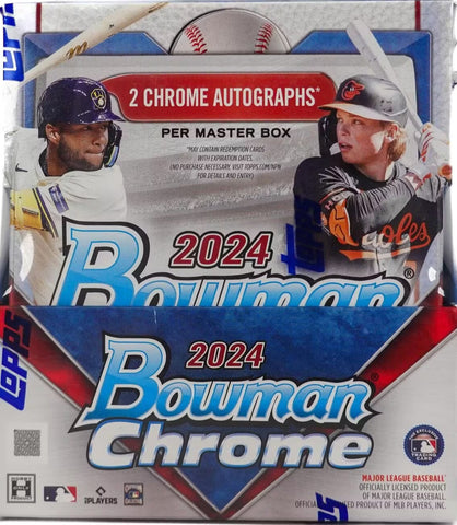 2024 Bowman Chrome HOBBY - 2 Box - PYT #1