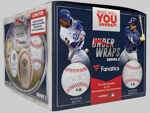 2022 Fanatics Under Wraps Series 2 Autographed Baseballs (Personals)